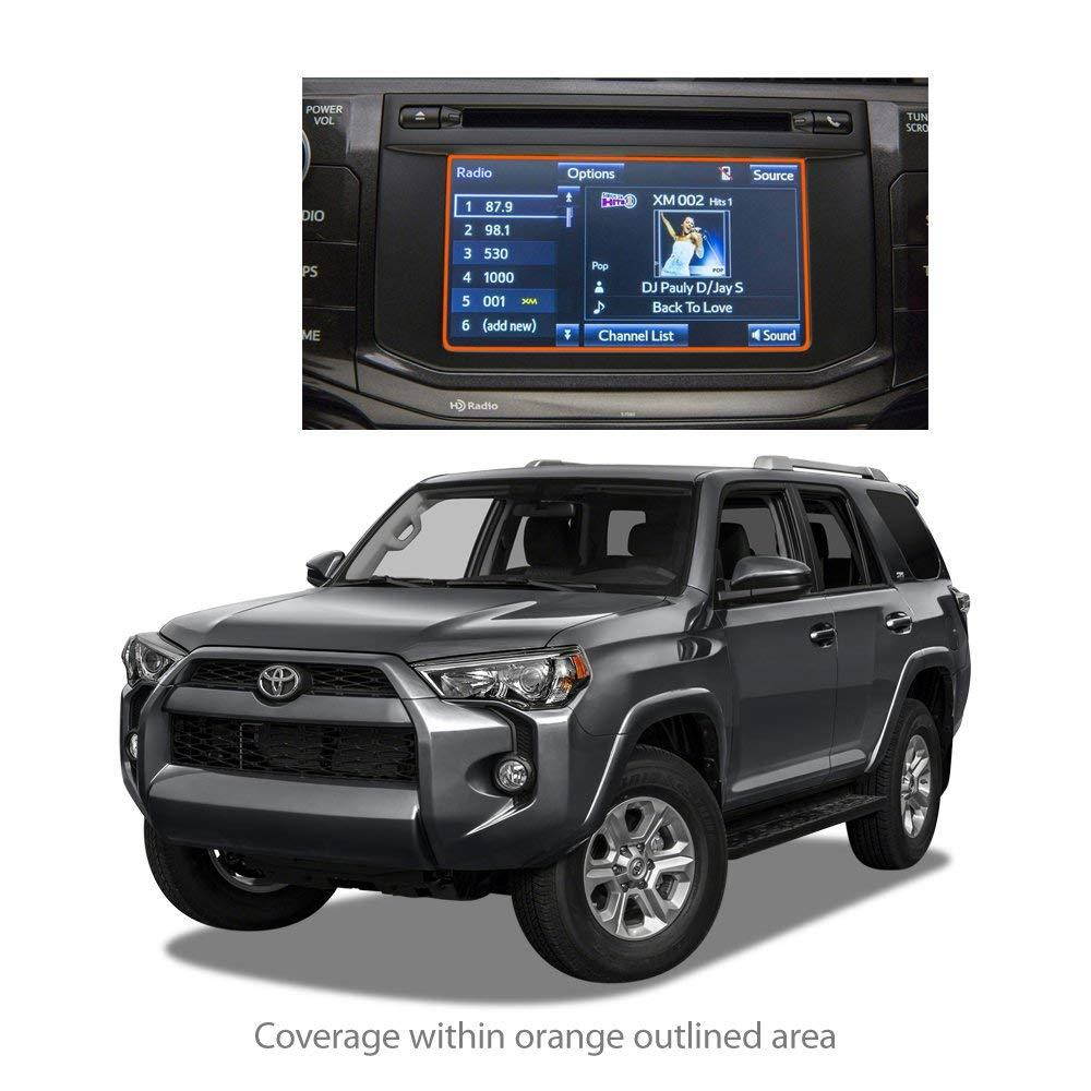 Toyota 2017 4Runner Screen Protector, BoxWave [ClearTouch Crystal (2-Pack)] HD Film Skin - Shields from Scratches for Toyota 2017 4Runner