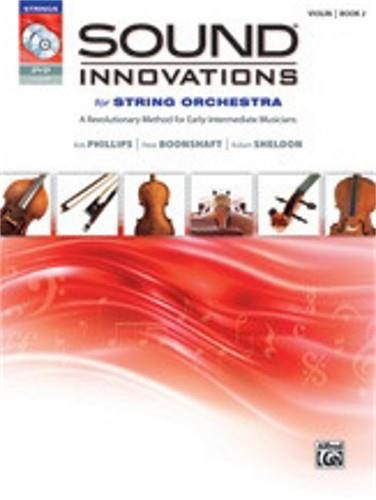Alfred Sound Innovations for String Orchestra, Book 2 Violin (Book/CD/DVD)