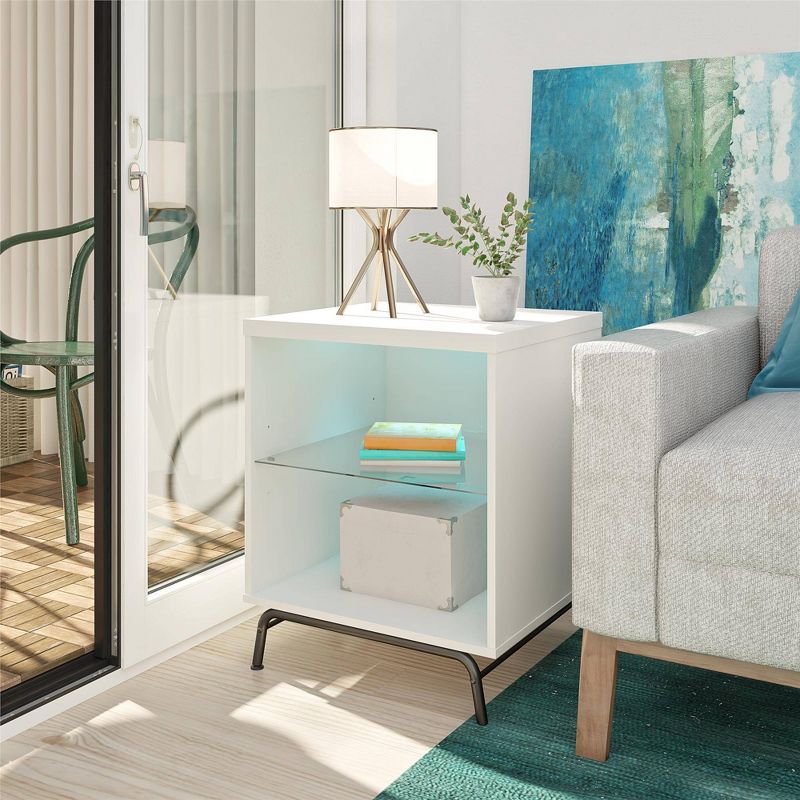 Hannaford End Table White - Room & Joy