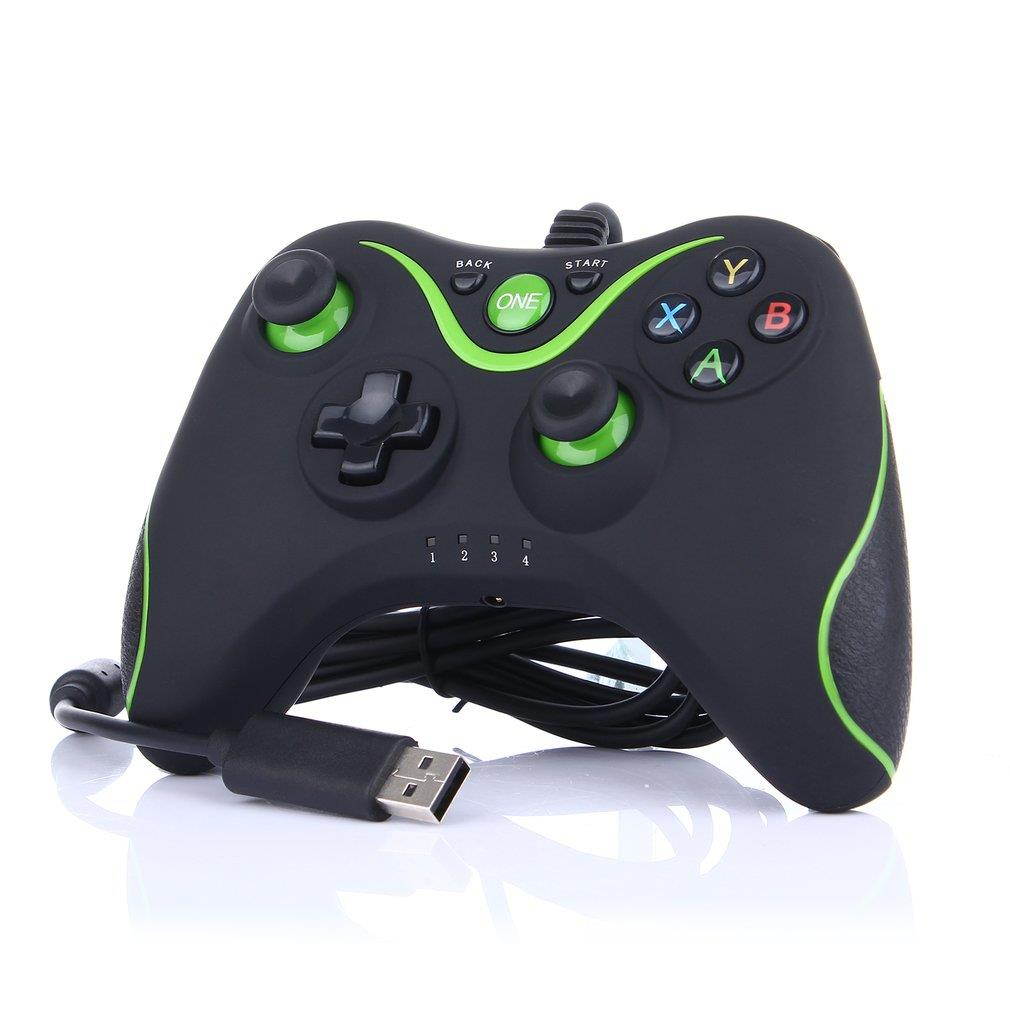 USB Wired Game Control With Adjustable Vibration Game-pad For Xbox One