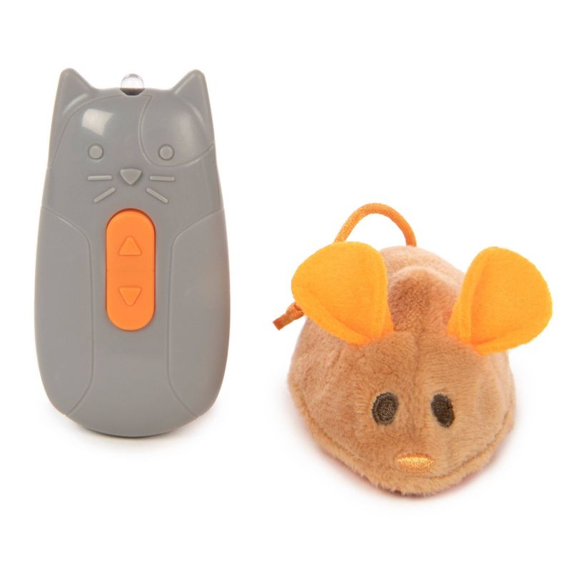 SmartyKat Race 'N' Chase Remote Control Mouse Electronic Cat Toy