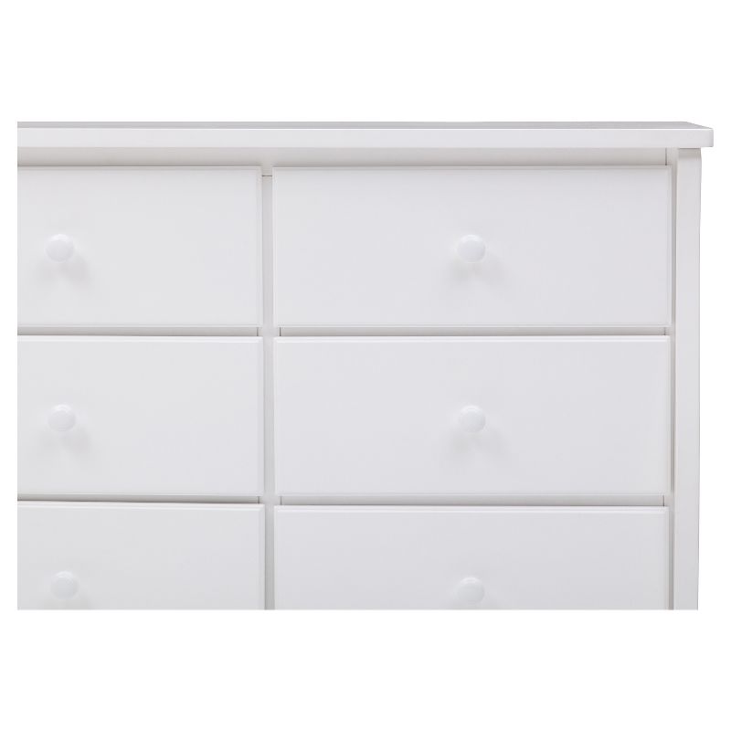 Delta Children Clermont 6-Drawer Dresser - Bianca