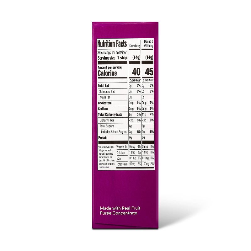 Fruit Flavored Variety Snacks - 16ct