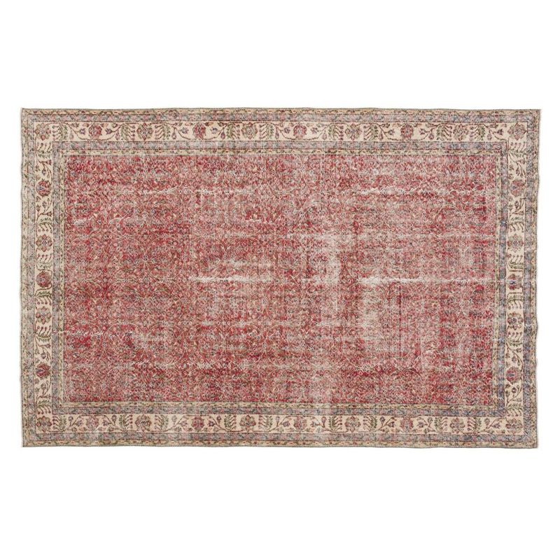 6'9"x10'2" Vintage One-of-a-Kind Velia Rug Red - Revival Rugs