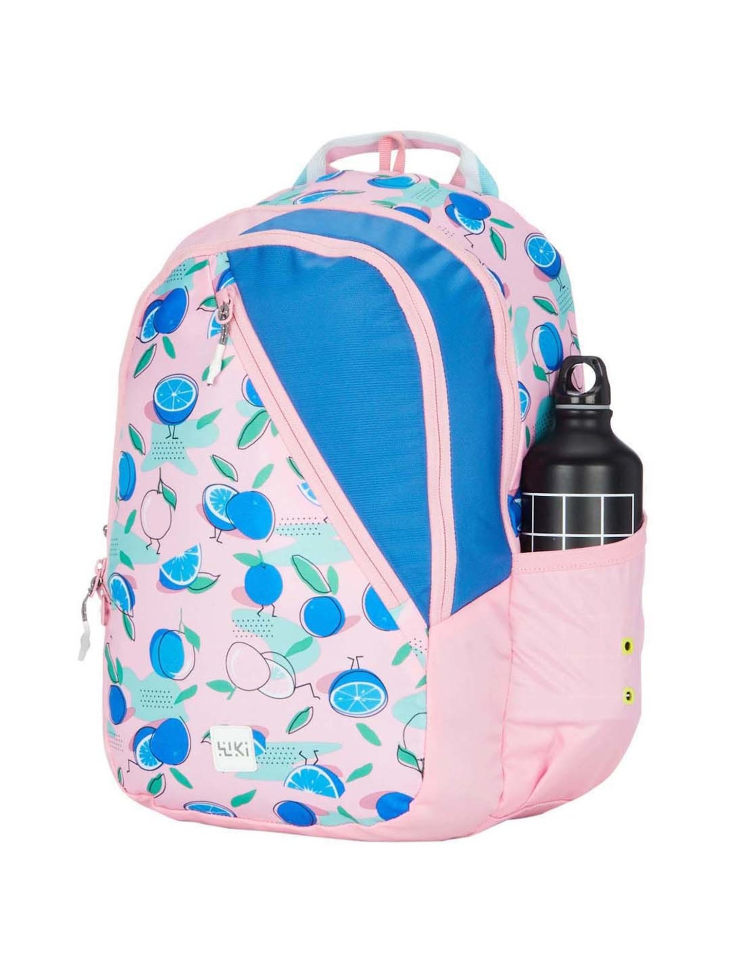 Wiki 21.5 Ltrs Pink Medium Backpack