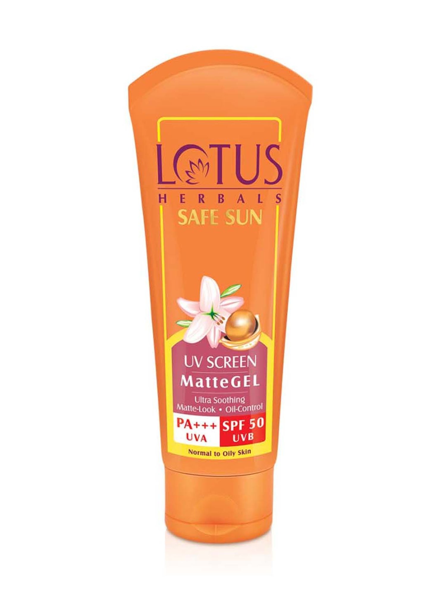 Lotus Herbals Safe Sun UV Screen Matte Gel SPF 50 - 50 gm