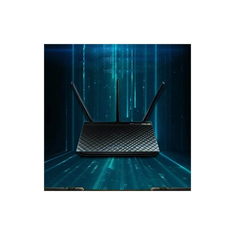 RTAC66U B1 AC1750 DualBand WiFi Router AiProtection Lifetime Security by Trend Micro AiMesh Compatible for Mesh WiFi System