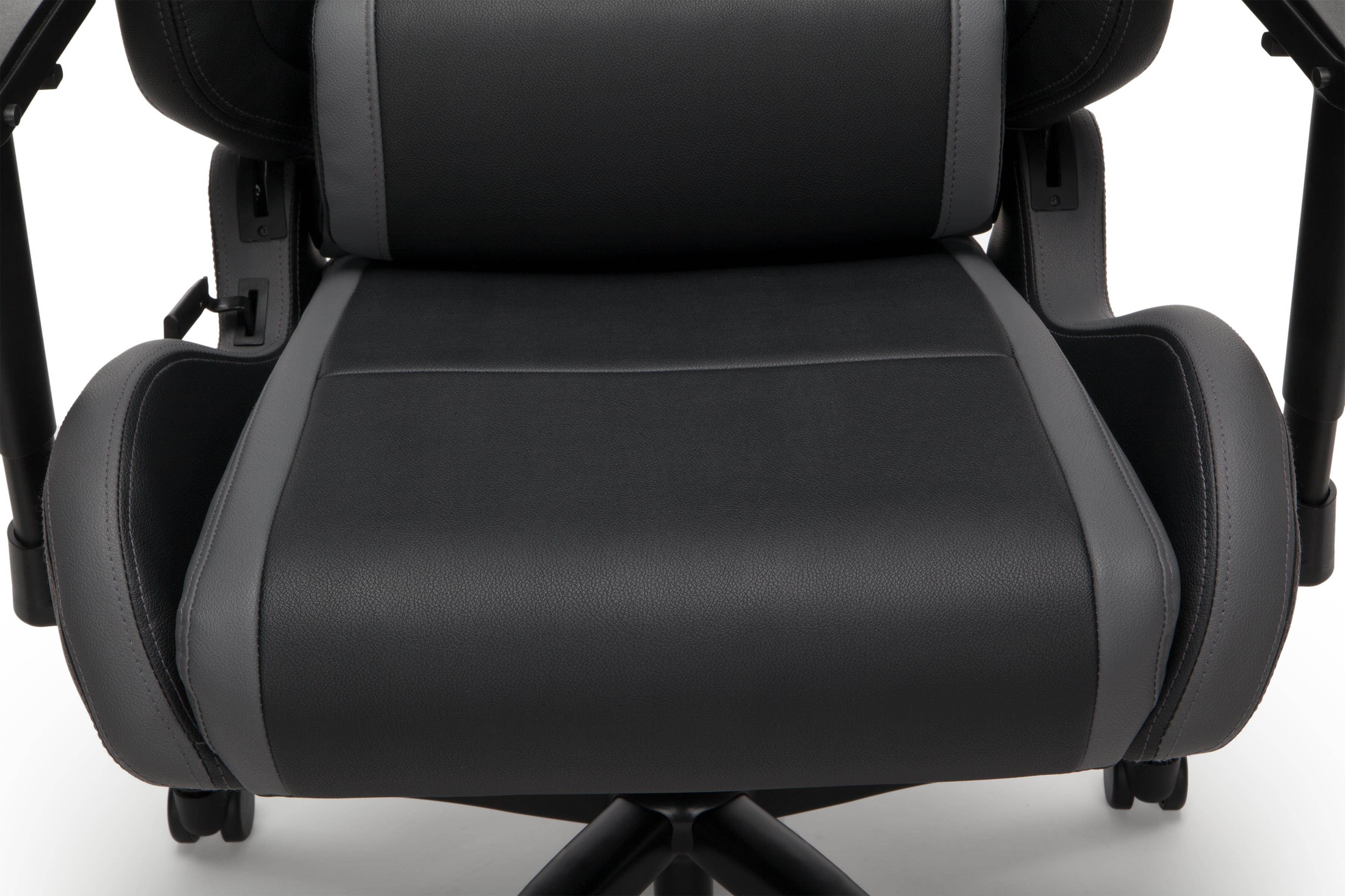 RESPAWN 400 Big and Tall Racing Style Gaming Chair, in Gray (RSP-400-GRY)