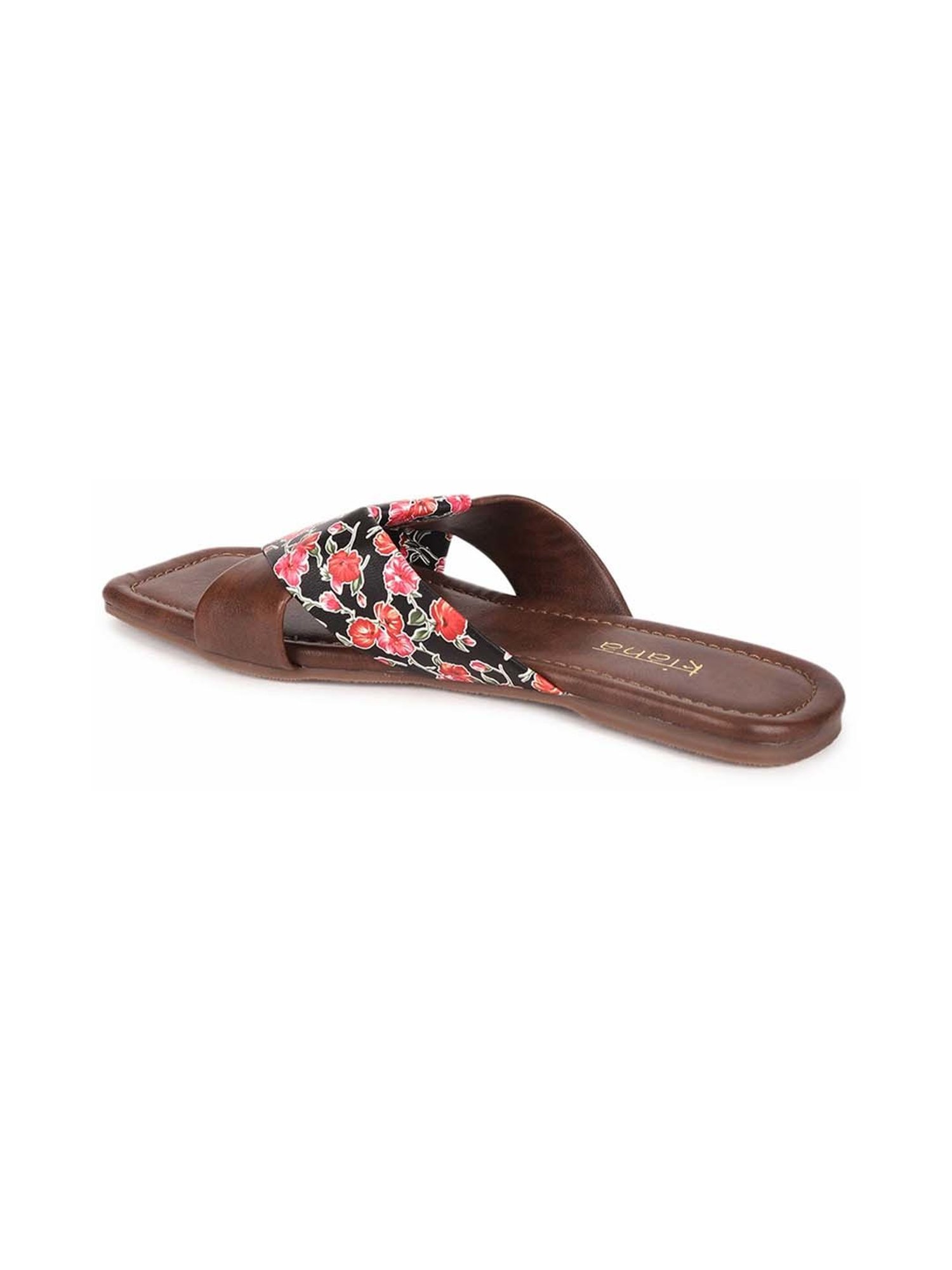 Kiana Women's Brown Casual Sandals