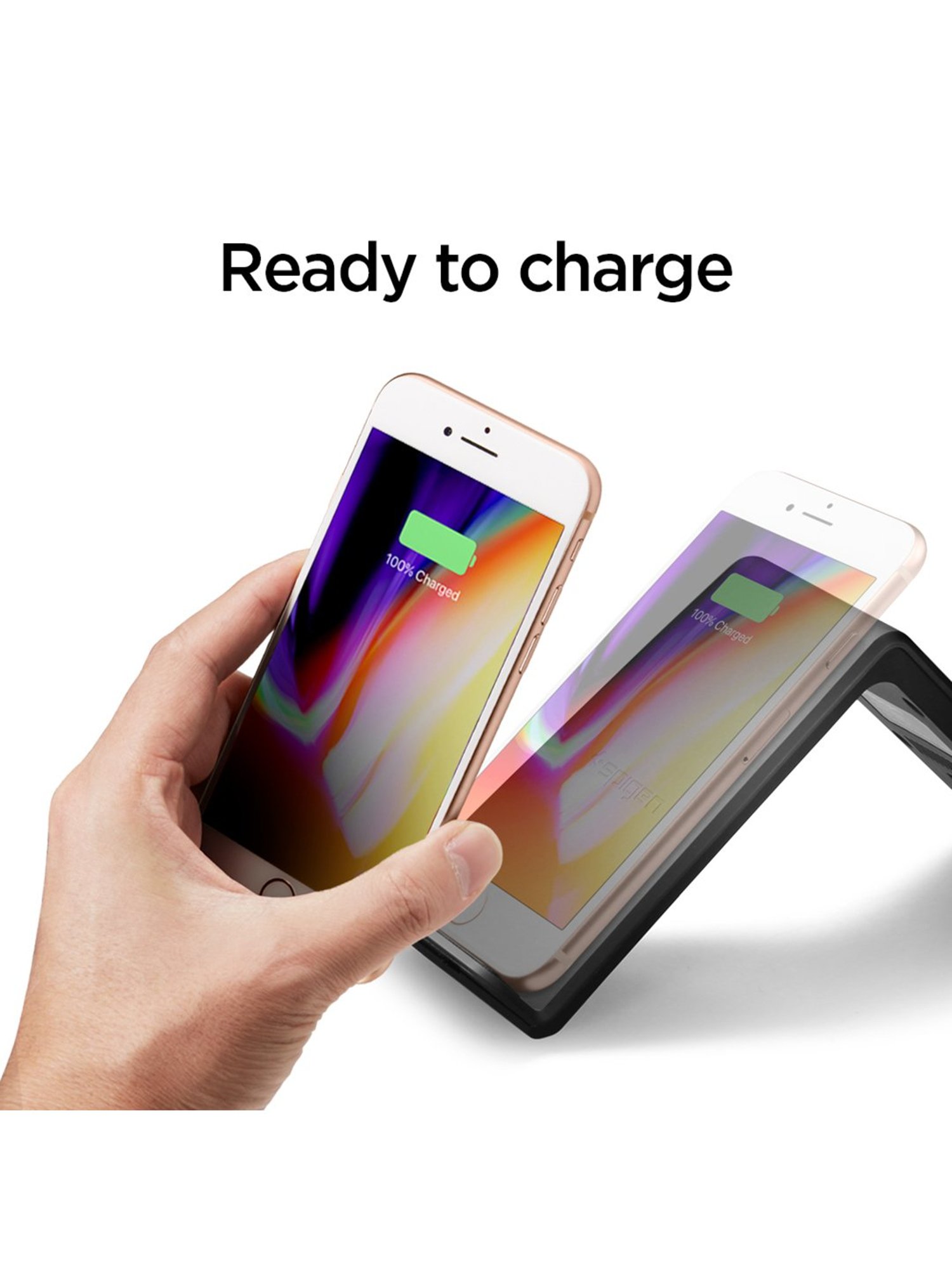 Spigen Ver 1 F303W Fast Wireless Charger (Black)