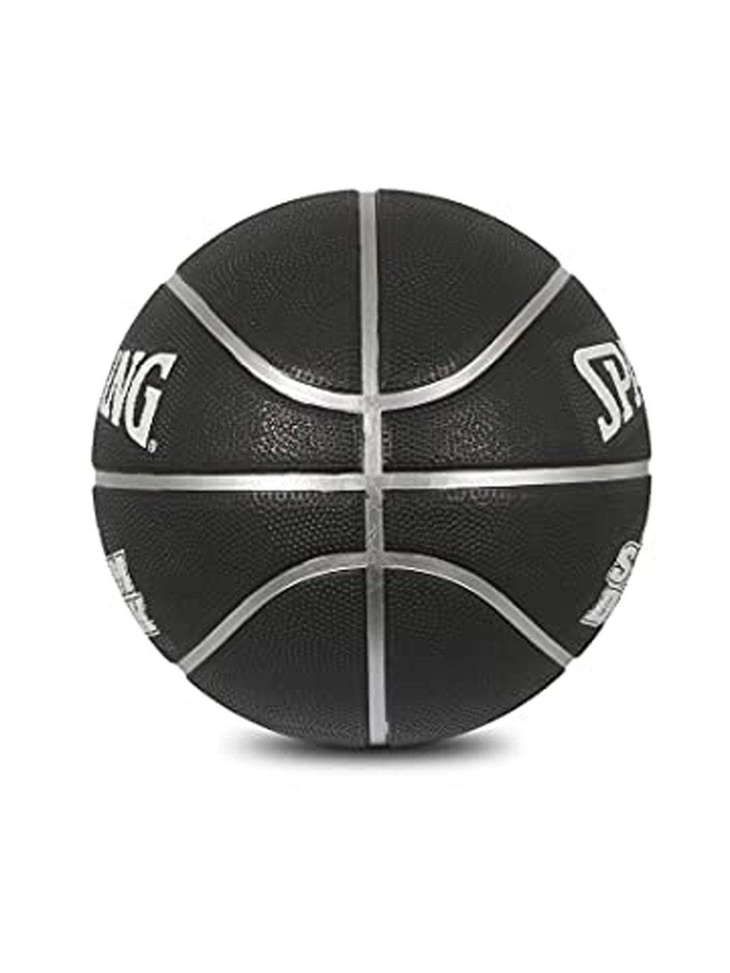 Spalding Slamdunk Rubber Basketball (Black) Size - 6