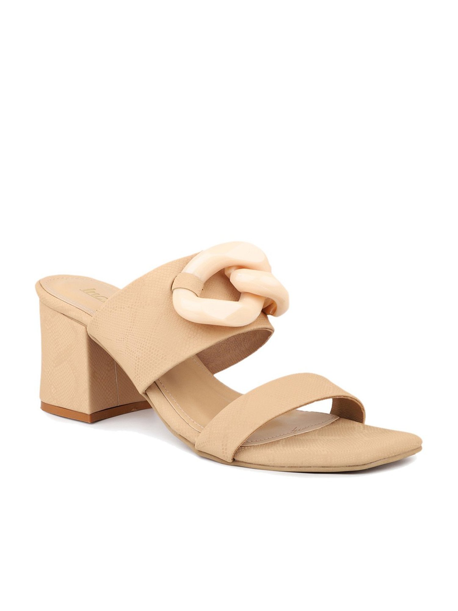 Inc.5 Women's Beige Casual Sandals