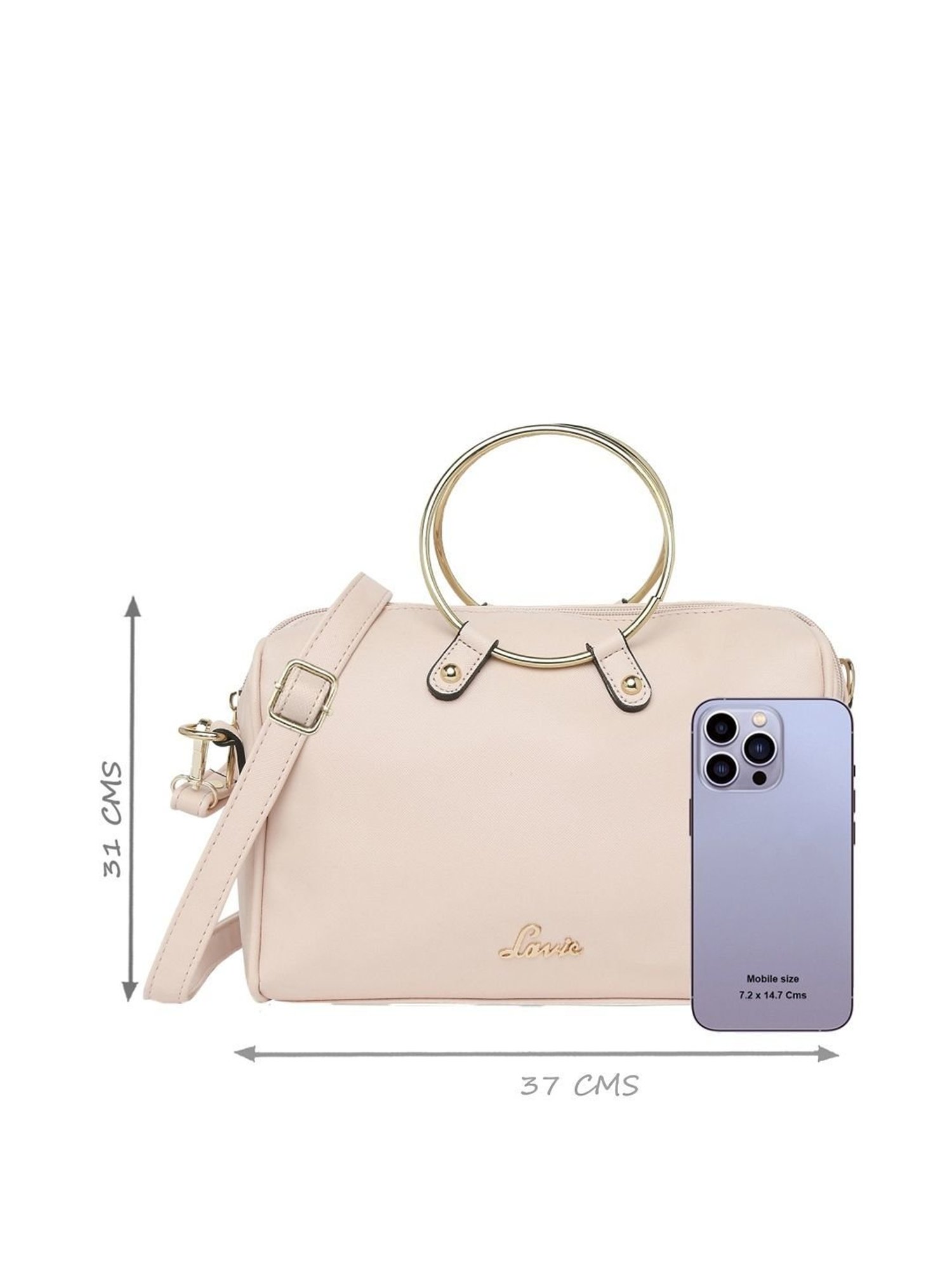 Lavie Vonnegut Coral Small Box Handbag