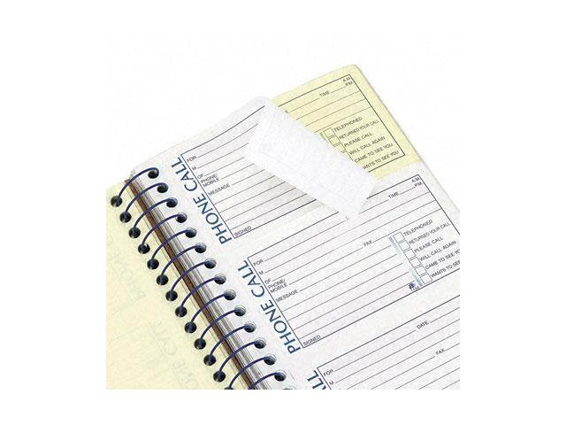Adams SC1154D Spiral Bound Phone Message Books