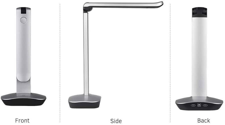 F50 Foldable HD USB Book Document Camera Scanner Foot Pedal LED Light AI Technology 15 Mega-Pixels A3 &A4 Scanner