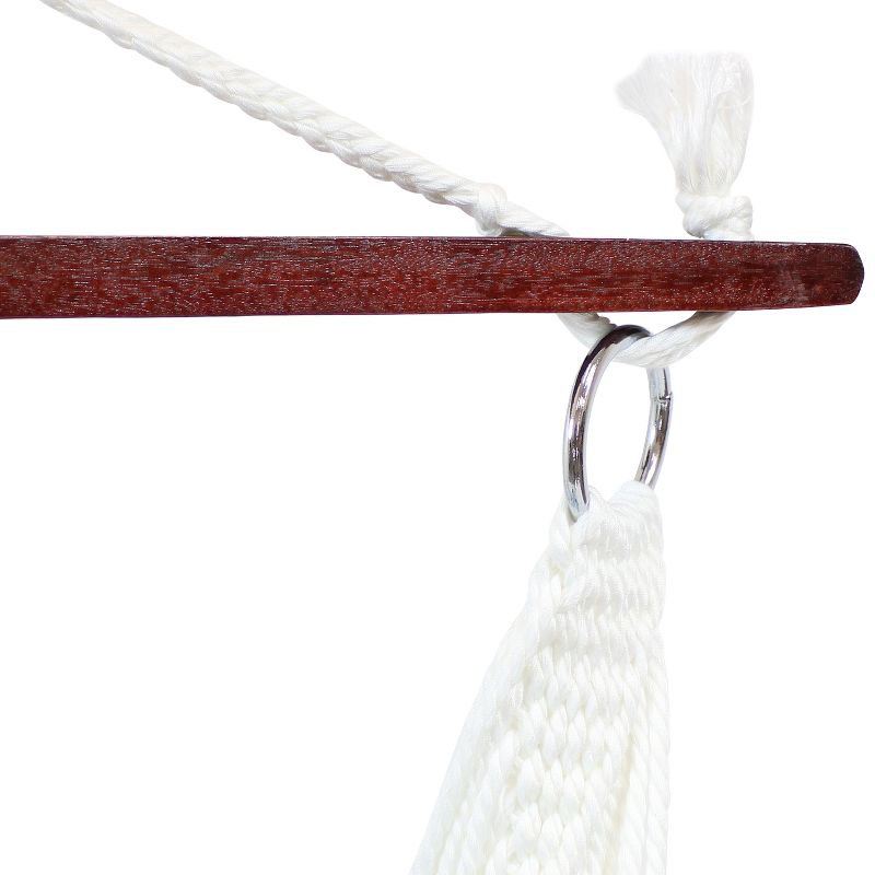 Sunnydaze Hanging Hammock Chair Swing with Spreader Bar and Padded Back for Backyard and Patio - 300 lb Weight Capacity - Parrot Print