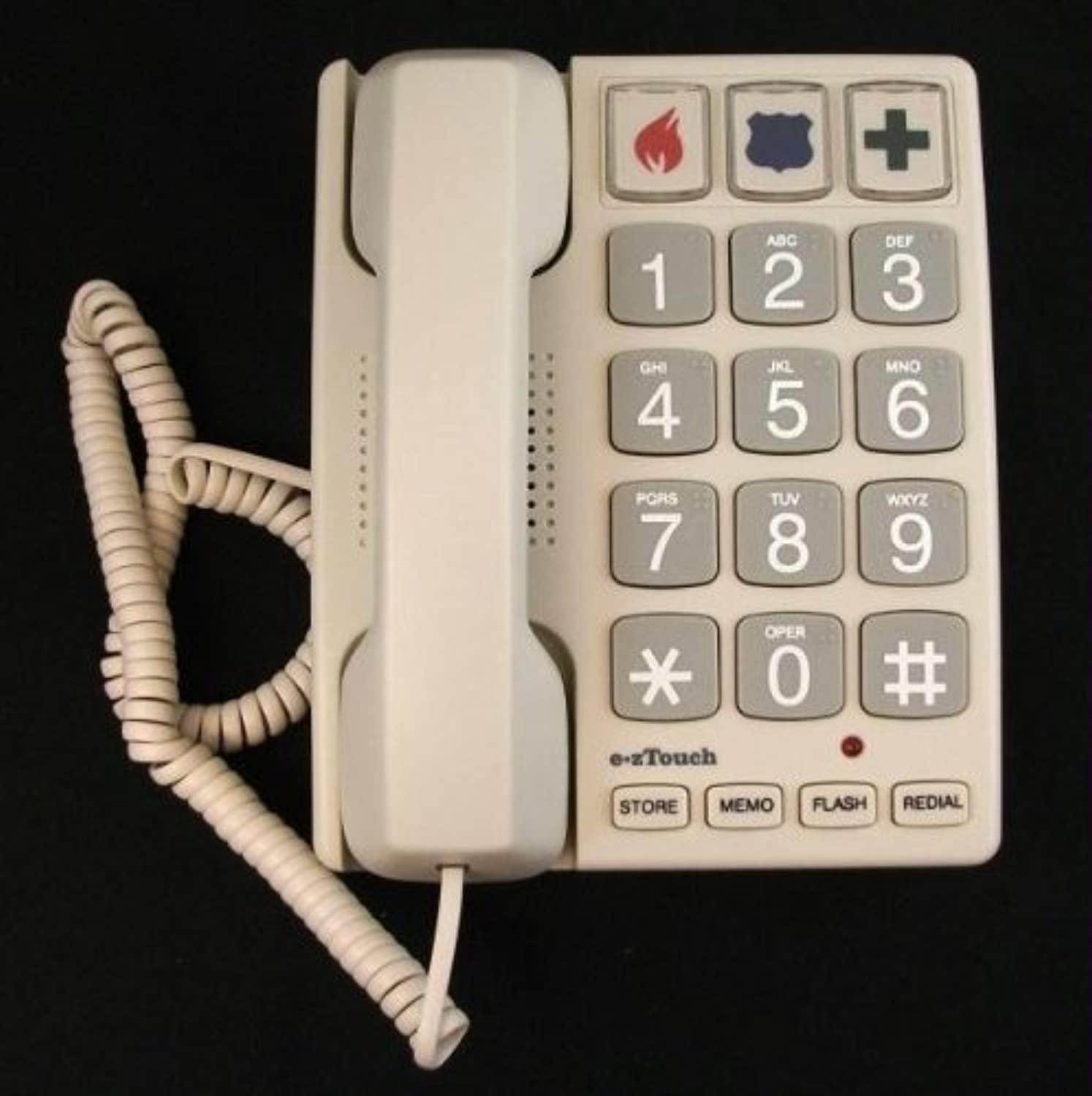 cortelco itt-2400 ez touch 2400 basic phone by cortelco