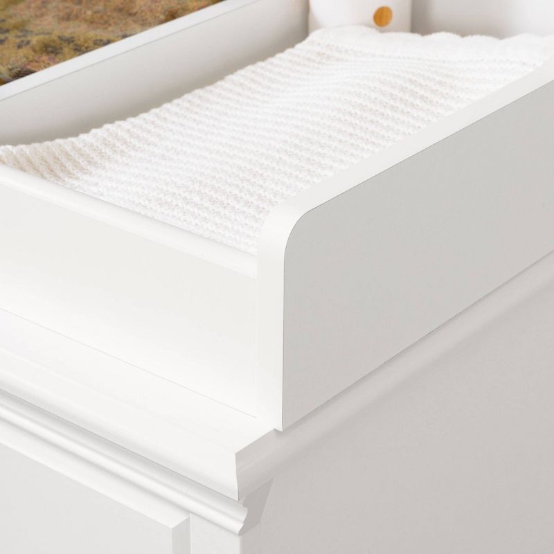 Cotton Candy Changing Table with Station - Pure White - South Shore