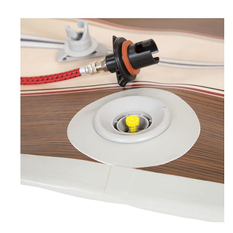 1'6"x2'9" Oval Floor Mat Brown - JumpSport