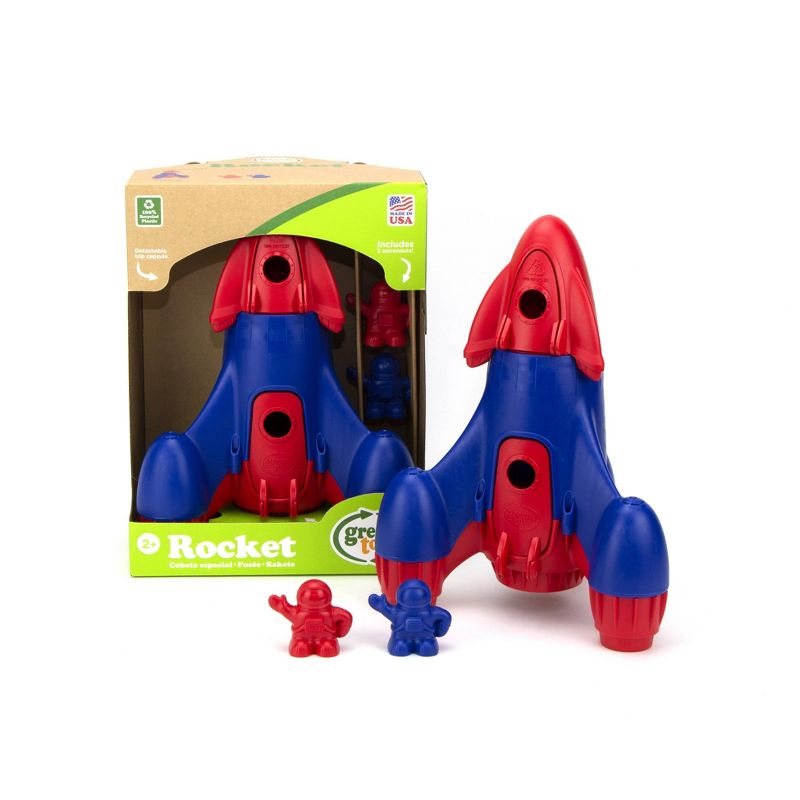 Green Toys Rocket - Red