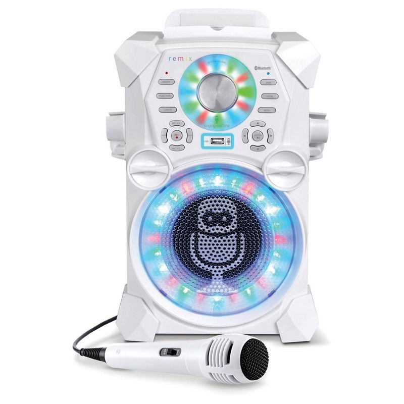 Singing Machine Hi-Definition Digital Karaoke System - White