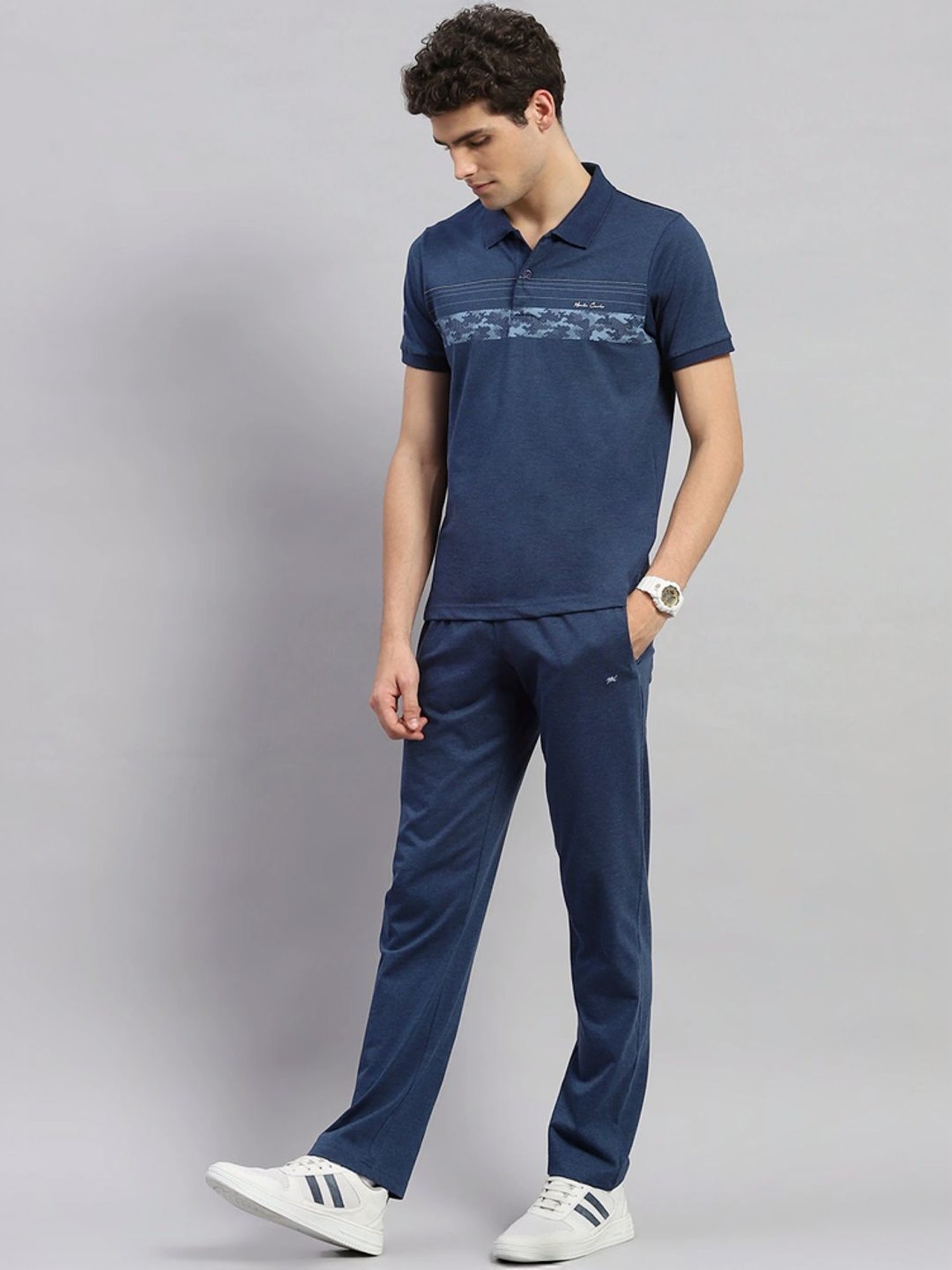 Parx Black Jogger Fit Joggers