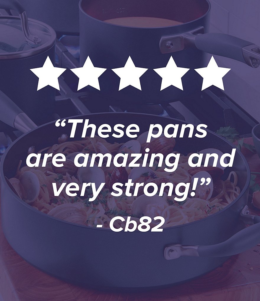 Anolon Advanced Home Hard-Anodized Nonstick Saute Pan with Helper Handle