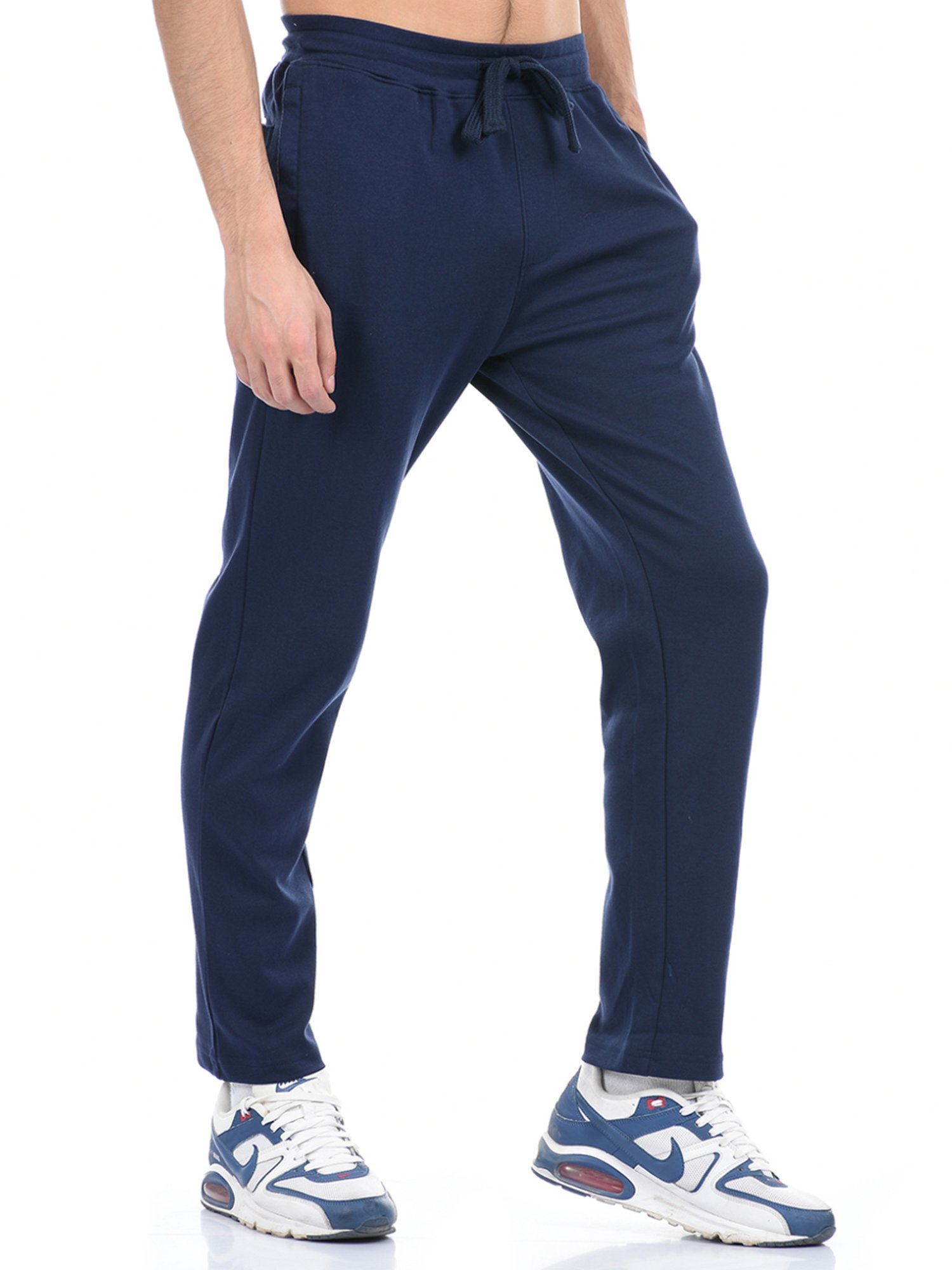 London Fog Navy Regular Fit Track Pants