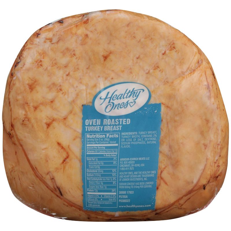 Healthy Ones Oven Roasted Turkey Breast - Deli Fresh Sliced - price per lb