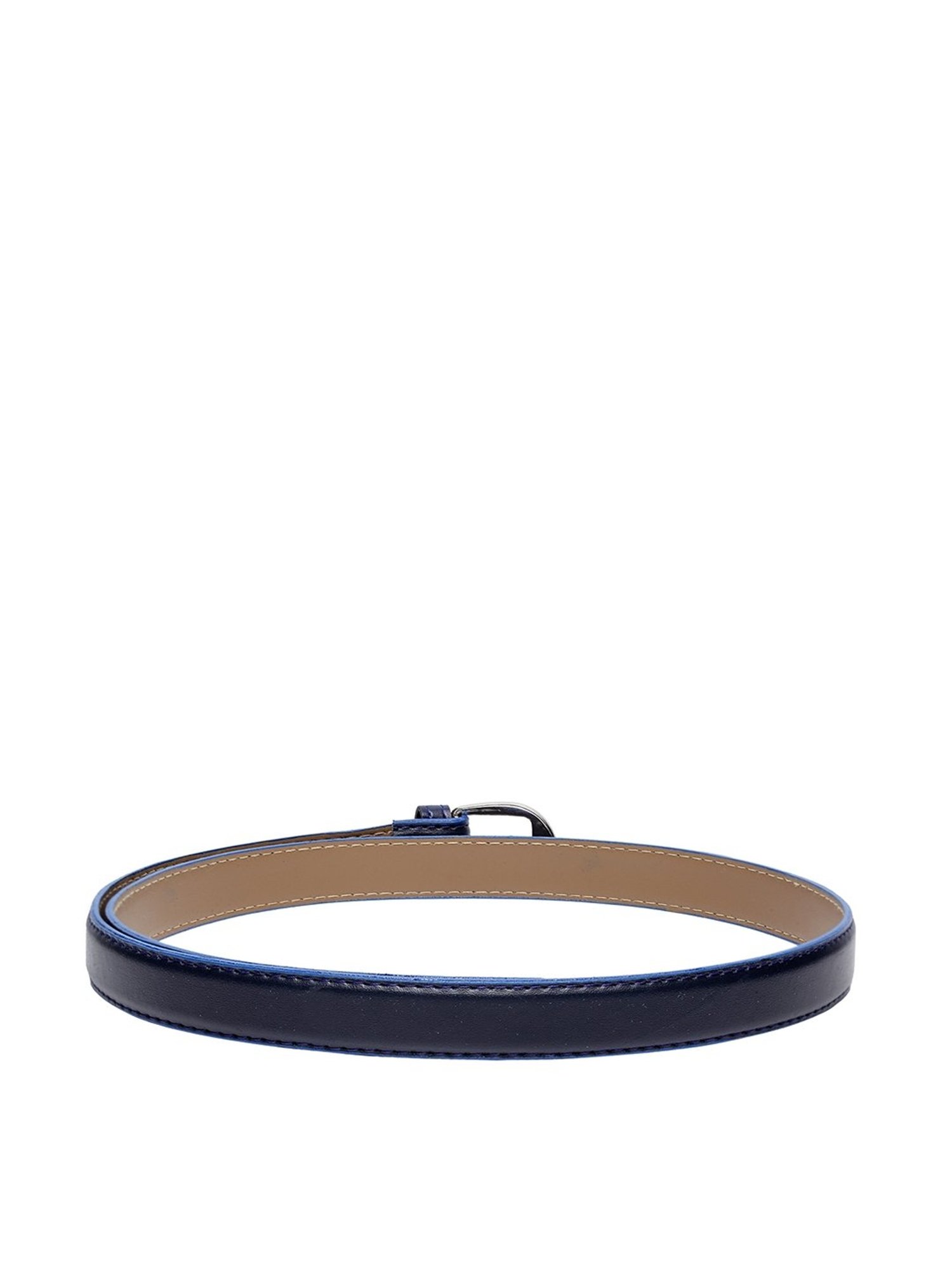 Apsis Navy PU Waist Belt for Women