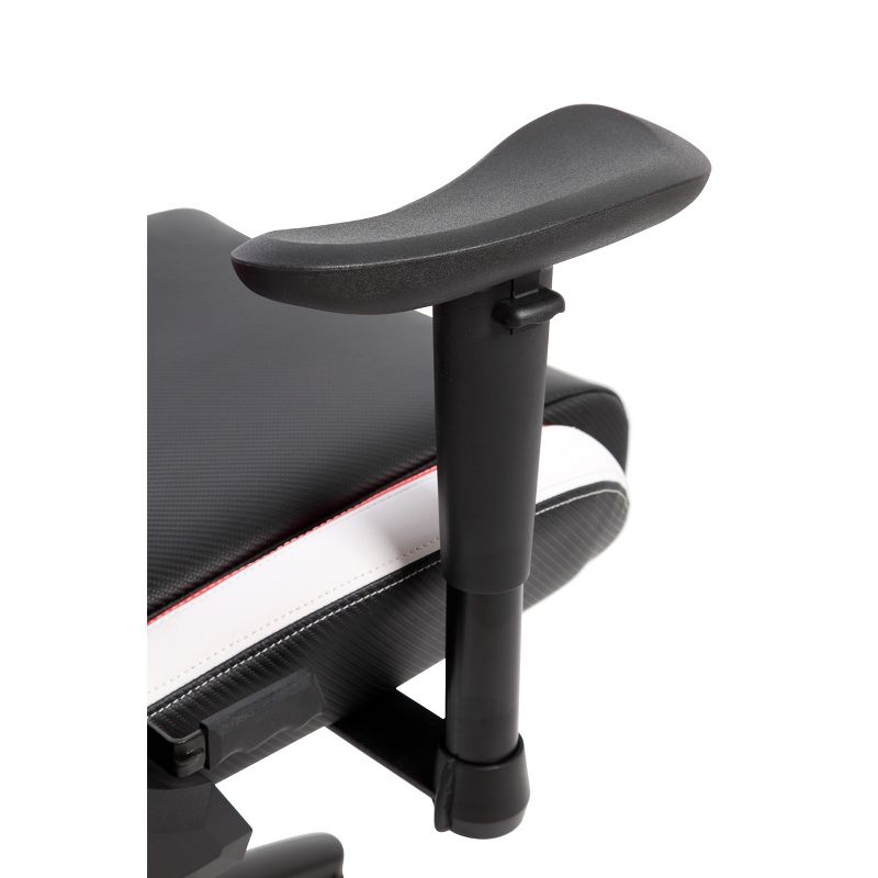 Ergonomic High Back Racer Style Video Gaming Chair White - Techni Sport