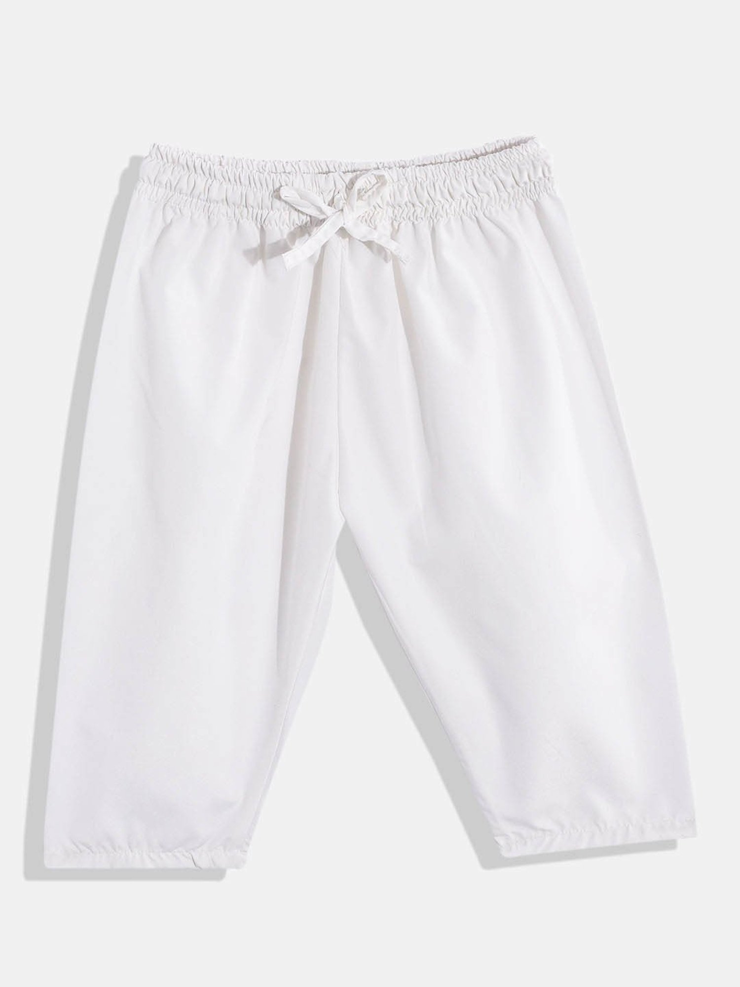 READIPRINT FASHIONS Kids Beige & White Embroidered Full Sleeves Kurta with Pyjamas