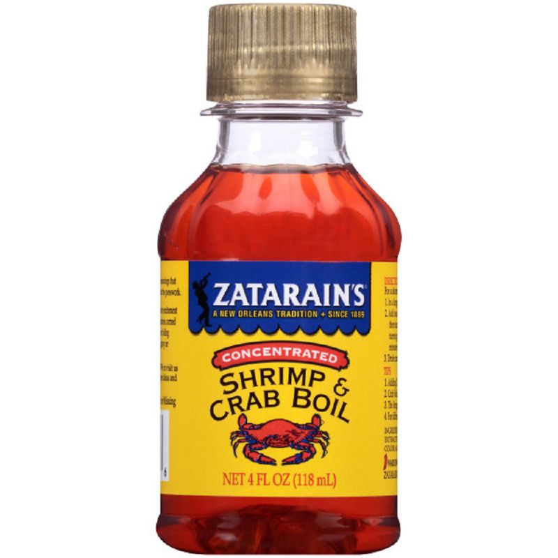Zatarain's Concentrated Shrimp & Crab Boil 4 Fl Oz