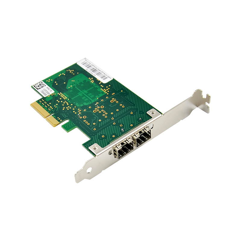 PCIe x4 Intel82576 Dual GbE Fiber Network Card Gigabit Ethernet Card