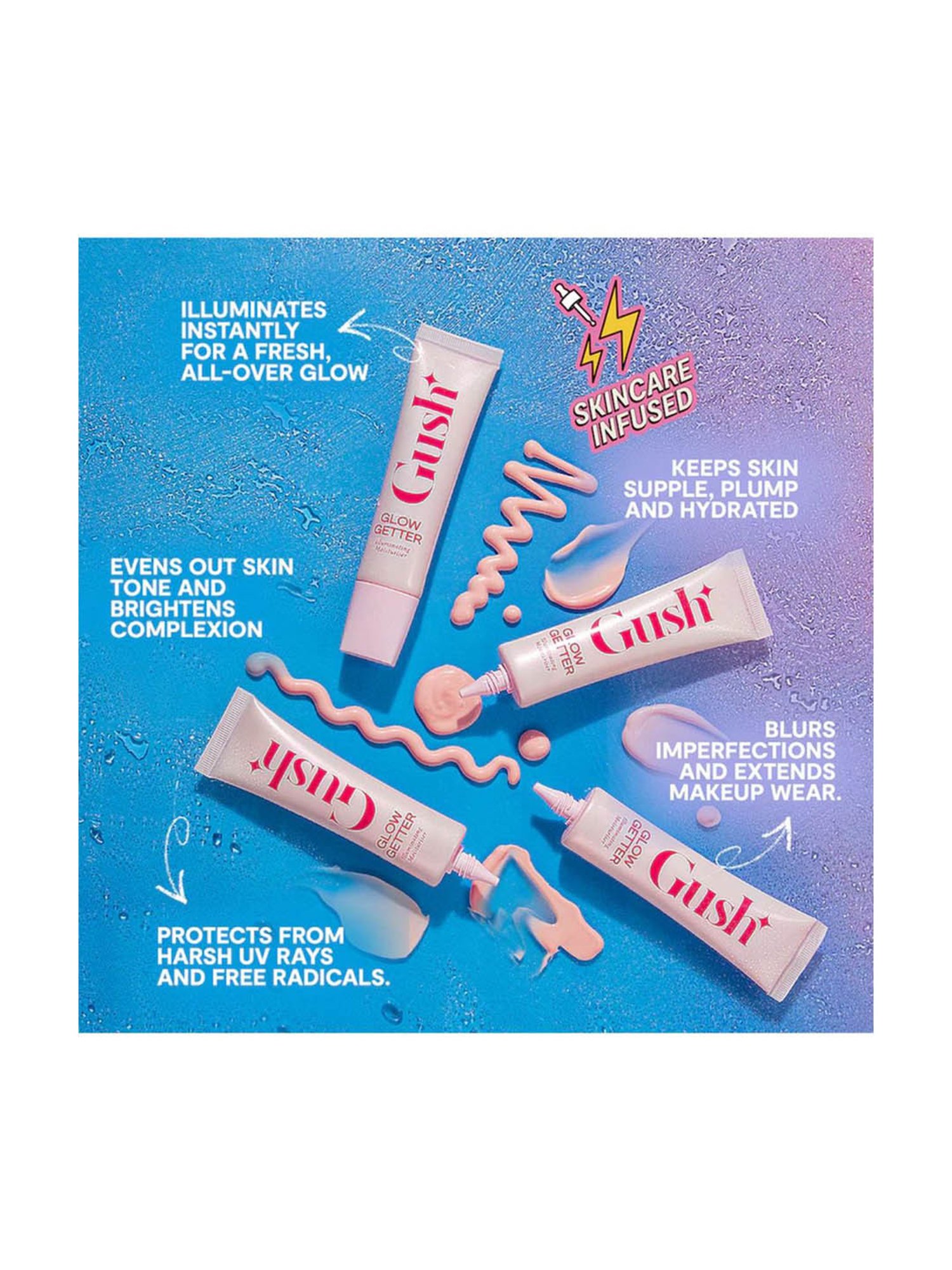 Gush The Glow Set Make A Splash & Weekdays To Weekend