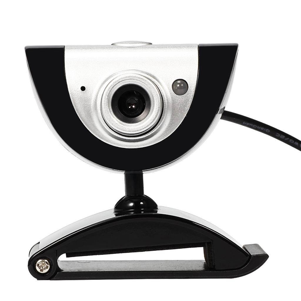 PC Video Record HD Night Vision Webcam Web Camera with Mic for Computer