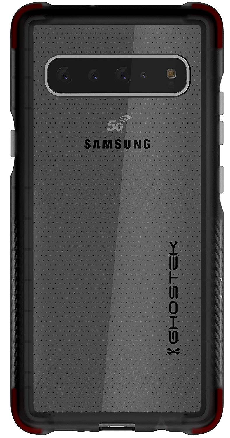 Ghostek Covert Clear Galaxy S10 Case with Super Slim Thin Design and Anti-Slip Grip Tough Shockproof Heavy Duty Protection and Wireless Charging Compatible for 2019 Galaxy S10 (6.1 Inch) - (Clear)