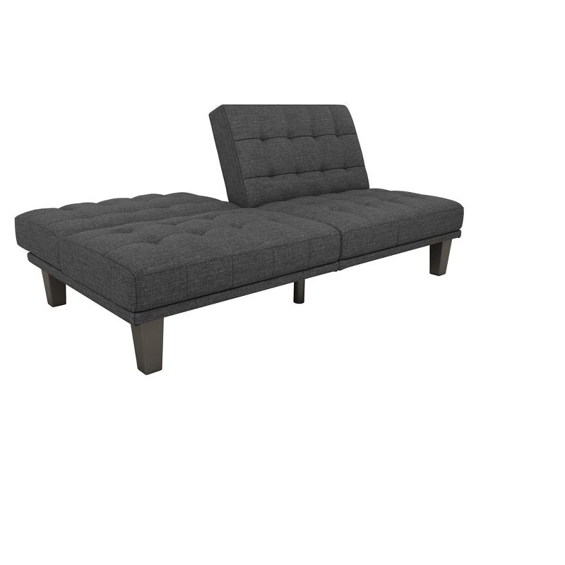 Dexter Futon Lounger Gray - Dorel Home Products