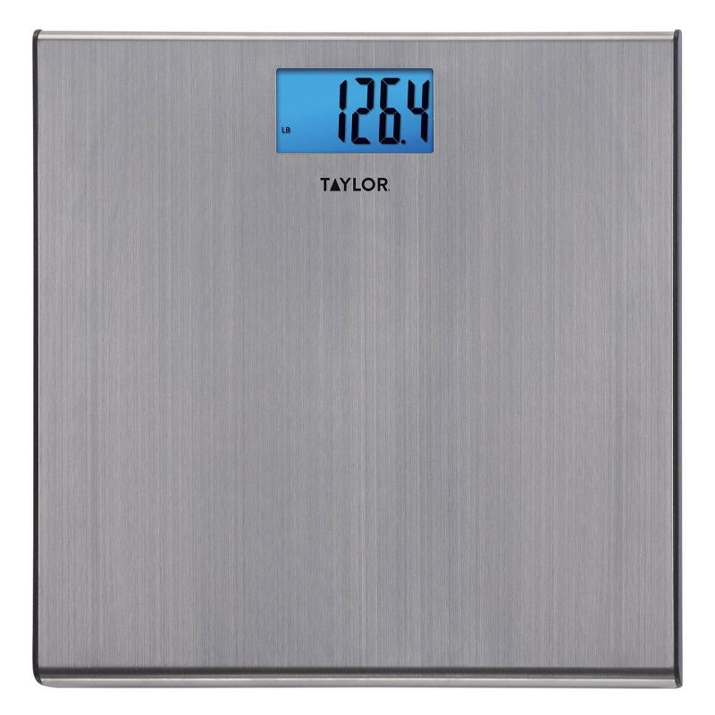 Glass Digital Scale with Stainless Steel Accents Green - Taylor