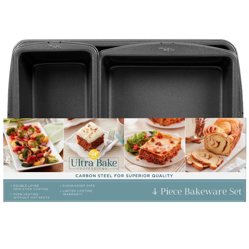 Wilton Ultra Bake Pro 4pc Bakeware Set