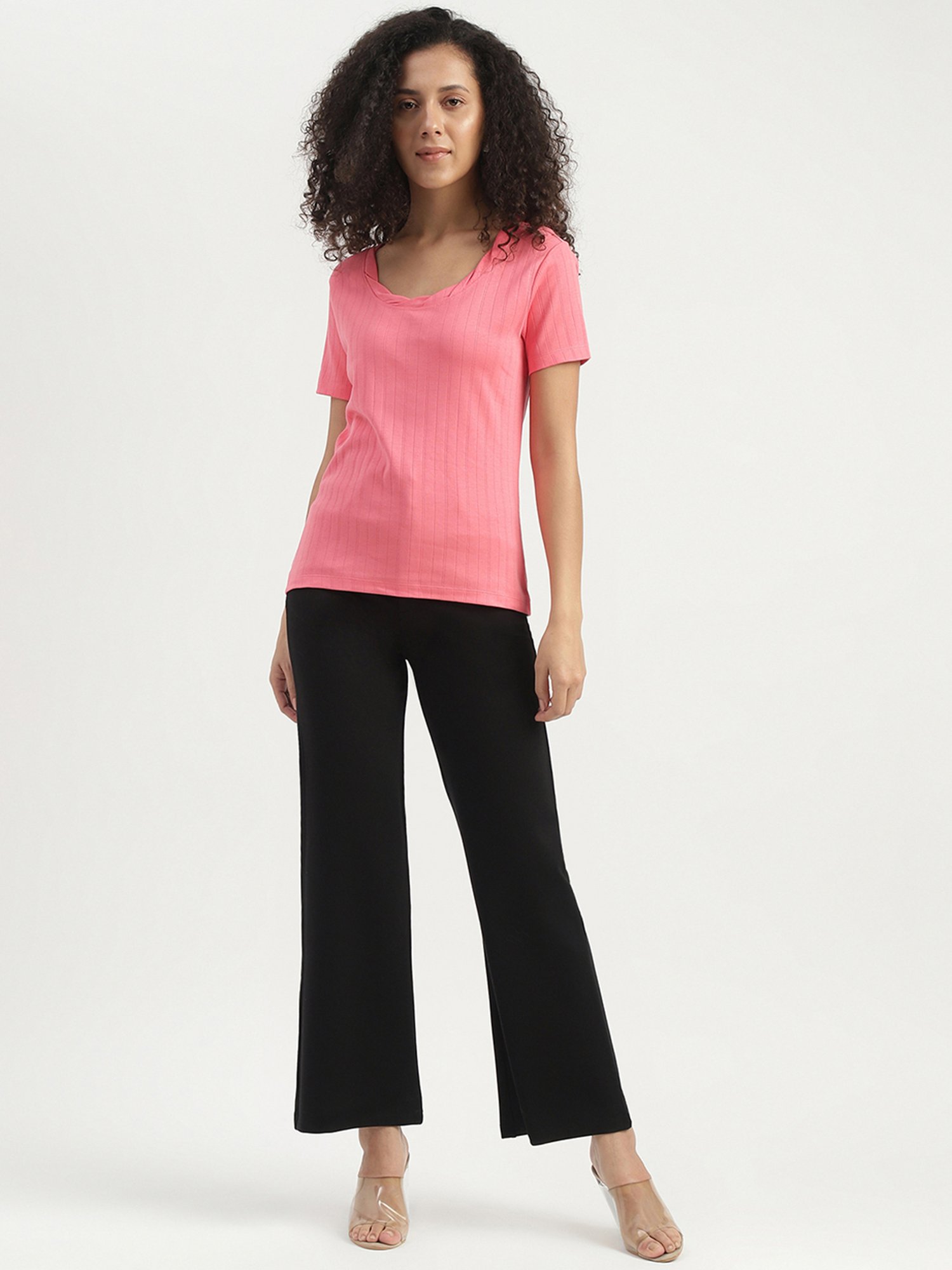 Fame Forever by Lifestyle White Cotton Printed T-Shirt