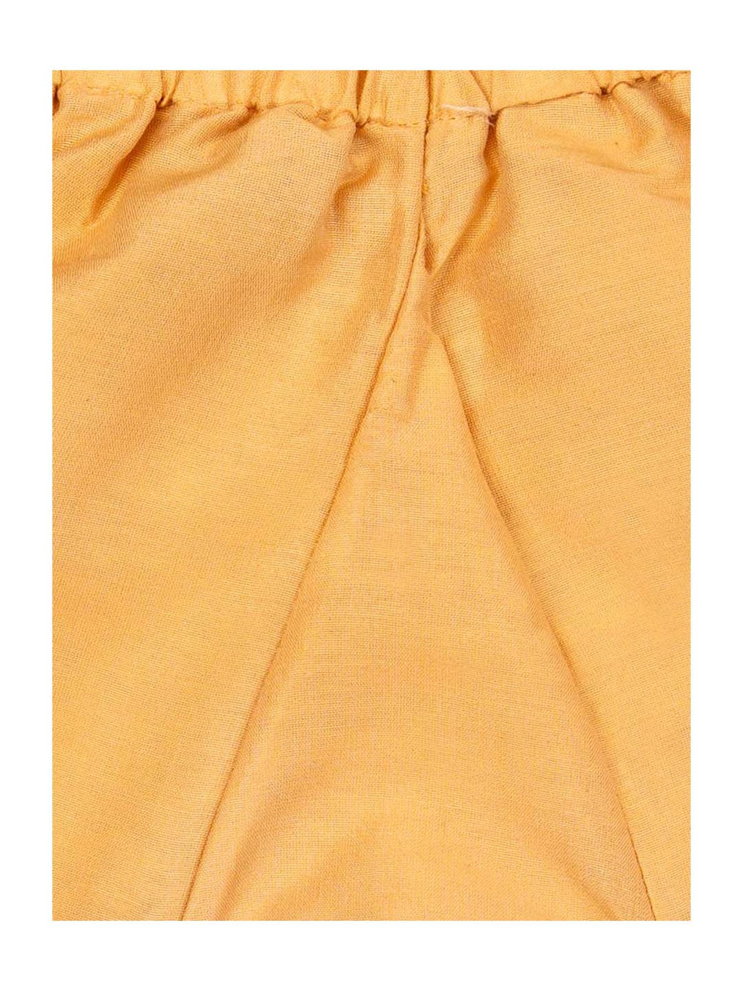 Mee Mee Kids Beige Printed Kurta Set