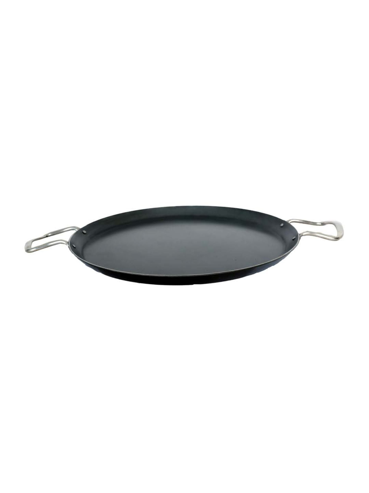 The Indus Valley Pre Seasoned Black Iron Tawa - Set of 1