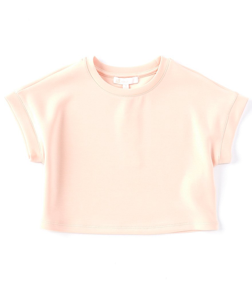GB GB Girls Little Girls 2T-6X Short-Sleeve Cropped Tee