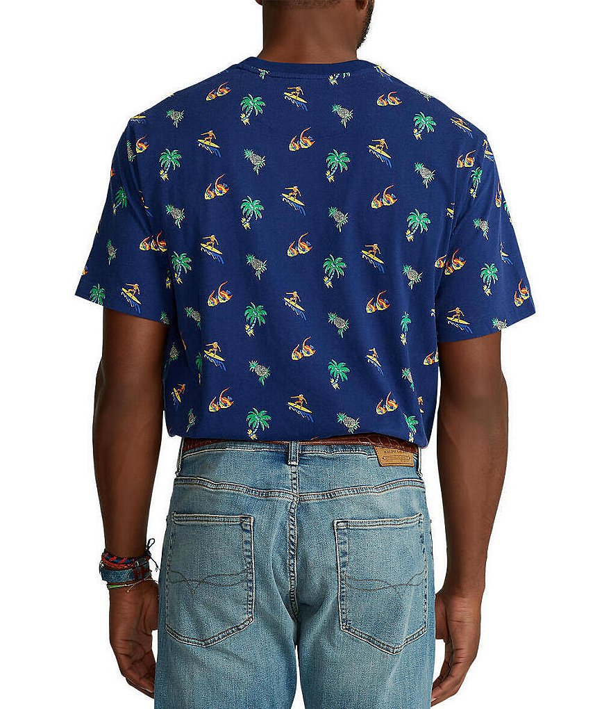 Murano Big & Tall Liquid Luxury Interlock Short-Sleeve Crew Tee