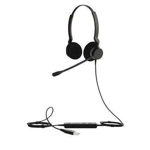 Jabra Biz 2300 USB MS Duo Wired Headset