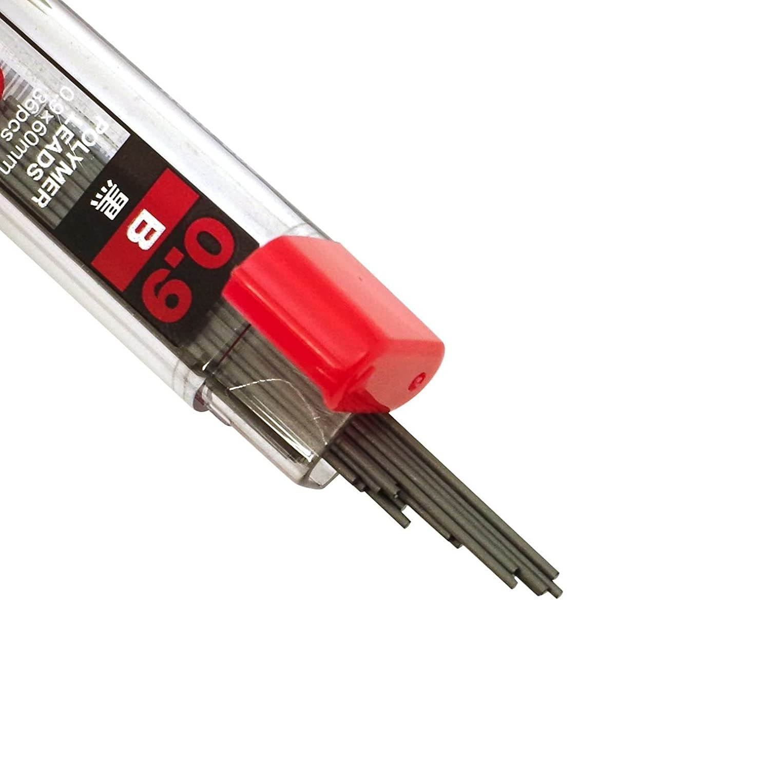 Kokuyo Campus Mechanical Pencil Lead, 0.9mm, B (PSR-CB9N)