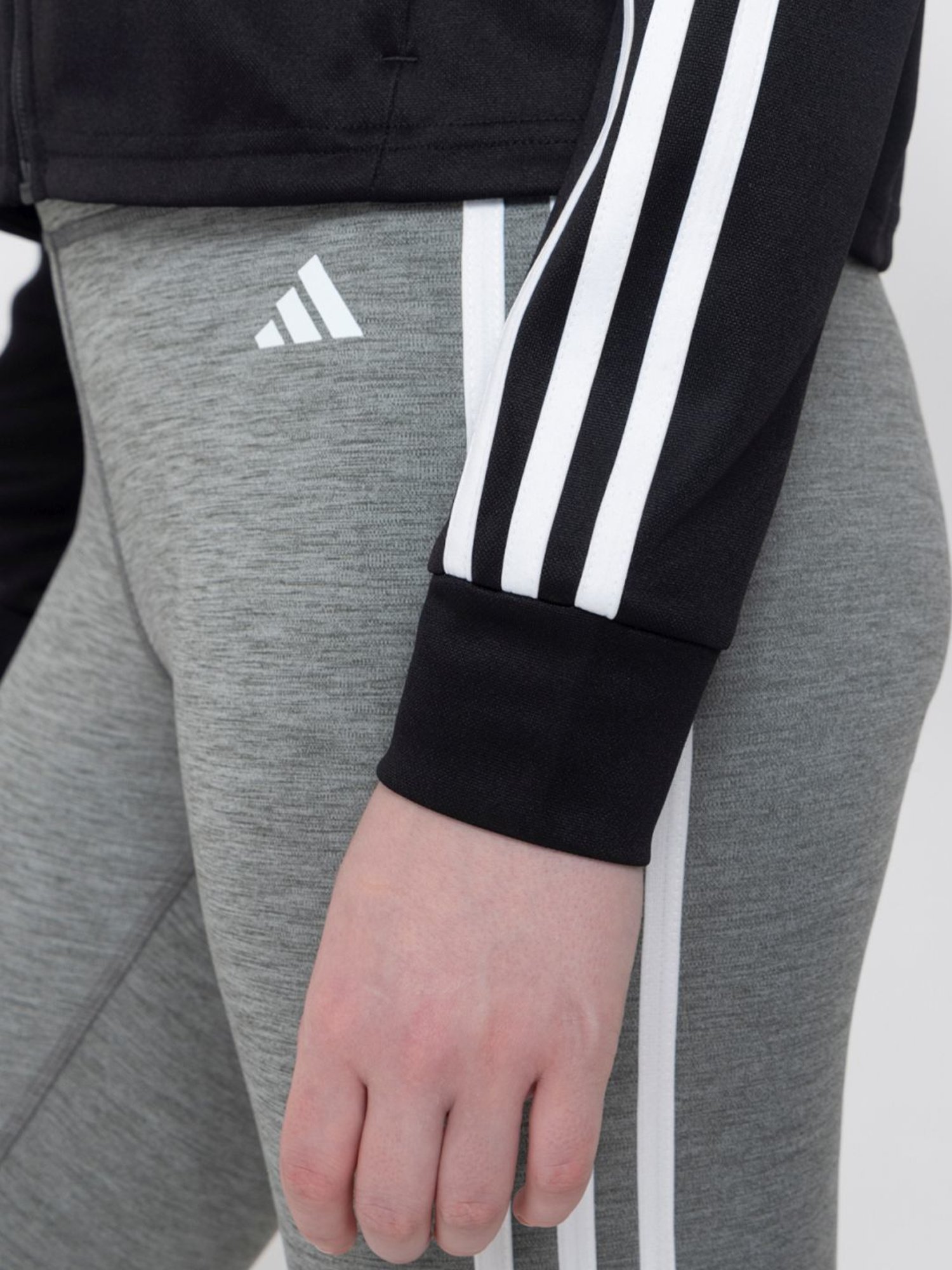 adidas Black Striped Sports Jacket
