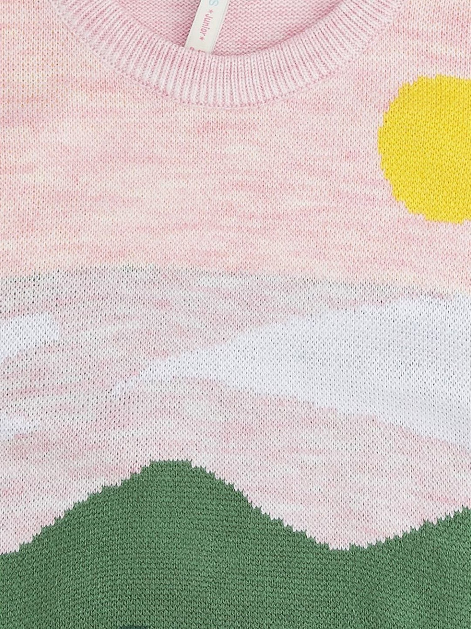 KIDS ONLY Maroon Textured Pattern Full Sleeves Sweater