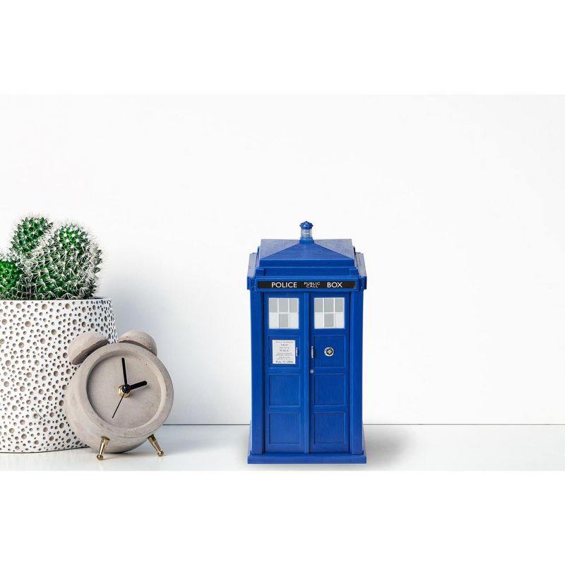 Seven20 Doctor Who Electronic TARDIS Talking Money Bank